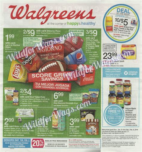 Sneak peek walgreens ad - Explore Walgreens Ad here. Walgreen deals will as an alternative for Pharmacy, Health & Wellness products. Grab the latest Walgreen weekly ad and coupons.